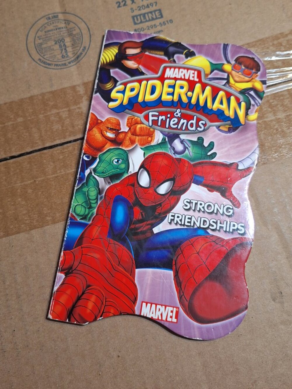 spiderman and friends book